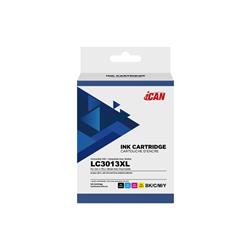 iCan Compatible Brother LC3013XL Black and Tri-color Ink Cartridge