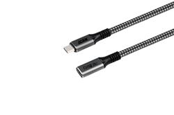 iCAN USB4 Type-C Male vers Type-C Female câble， 240W， 3,3 pi