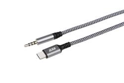 iCAN Type-C Male to 3.5mm Audio Male Cable, 6ft(Open Box)