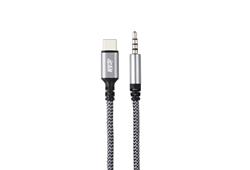 iCAN Type-C Male to 3.5mm Audio Male Cable, 6ft(Open Box)