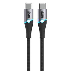 iCAN USB 2.0 Type-C Male to Type-C Male Cable, 60W, 3ft