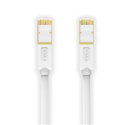 iCAN CAT7 Ethernet Cable,10Gbps 600MHz, SSTP, Gold Plated, 40FT, White(Open Box)