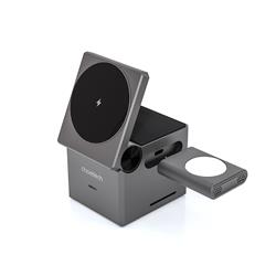 Choetech Chargeur sans fil magnétique 3-en-1 de 15W