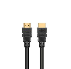 iCAN HDMI 26AWG w/Ethernet, 3D, 4K Colour up to 60fps, Dolby Atmos Audio, Gold Plated, M/M, 40FT, Black