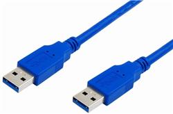 iCAN USB 3.0 Type-A Male to Type-A Male Cable, 3ft