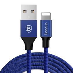 BASEUS Yiven Lightning Cable, 2A, 1.8M, Navy Blue