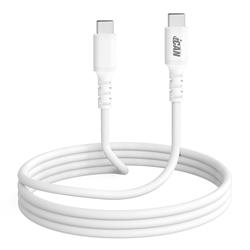 iCAN USB Type-C to Type C Charger Cable – 1m – White(Open Box)