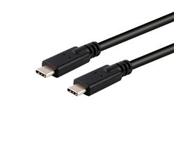 Câble de liaison de données iCAN USB3.1 (Gen 2) 10 Gbps Type C vers Type C, 6 pieds.