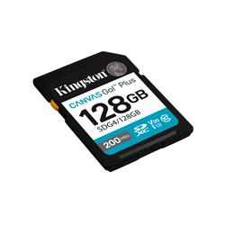 Kingston Canvas Go Plus 128 Go SDXC UHS-I U3 V30 C10 - Carte SD(Open Box)