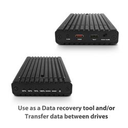 Vantec NexStar SX, Dual Bay M.2 NVMe To USB 3.2 Gen2x1, Clone Function(Open Box)