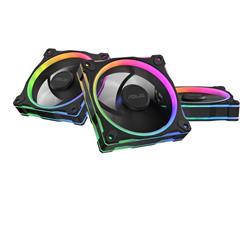 ASUS Prime MR120 120 mm Renversé Ventilateur Paquet de 3 Noir