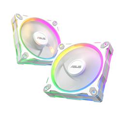 ASUS Ventilateur PRIME MR120 ARGB blanc inversé 120 mm Renversé Ventil