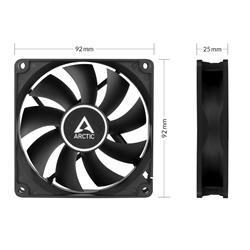 Ventilateur PWM Arctic F9 PWM PST 92 mm avec répartiteur de câble