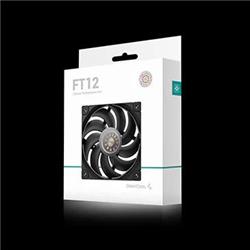 DeepCool FT12, 120mm FDB Fan, 3-Phase 10-pole 12-slot Motor, PWM, Tra(Open Box)