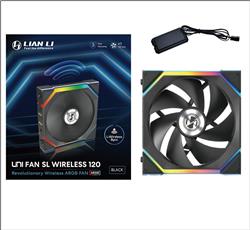 Lian Li UNI FAN SL 120 Ventilateur RVB sans fil 120 mm, noir