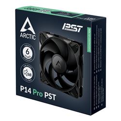 ARCTIC COOLING P14 Pro PST 140 mm VentilateurPaquet de 1 Noir