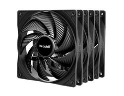 be quiet! Pure Wings 3 140 mm Ventilateur Paquet de 3 Noir