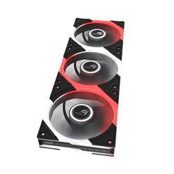 ASUS ROG Europe GR120 ARGB 120 mm Renversé Ventilateur Paquet de 3 Noi