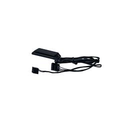 LIAN LI UNI FAN SL WIRELESS RGB LCD Couleur noire inversée Pack unique 12 cm Pack ventilateur sans contrôleur (lame inversée)