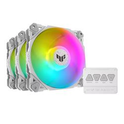 ASUS TUF GAMING TF120 ARGB Blanc 3 EN 1 120 mm Ventilateur Paquet de 3