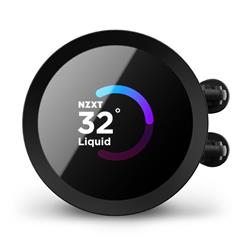NZXT Kraken 240 - 240mm AIO liquid cooler w/ 1.54in. Display and Radiator Fans (Black)(Open Box)