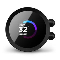 NZXT Kraken 280 RGB - 280mm AIO liquid cooler w/ 1.54in. Display, RGB Controller and RGB Fans (Black)(Open Box)