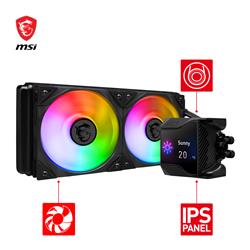MSI MPG CORELIQUID D240 AIO Liquid CPU Cooler, 240mm Radiator(Open Box)