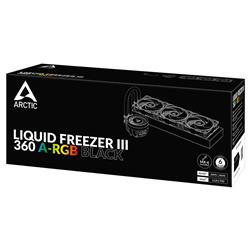 Arctic Liquid Freezer III 360 A-RGB AIO CPU Water Cooler, Black(Open Box)