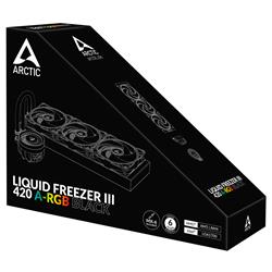 Arctic Liquid Freezer III 420 A-RGB AIO CPU Water Cooler, Black(Open Box)