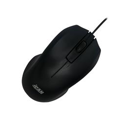 Souris filaire iCAN M-124 avec 3 boutons