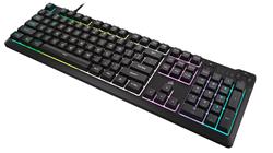 CORSAIR K55 CORE Wired RGB Gaming Keyboard - Backlit RGB LED - Black