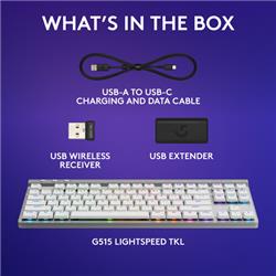 Clavier de jeu sans fil LOGITECH G515 LIGHTSPEED TKL