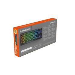 STEELSERIES Apex 3 TKL Tenkeyless (TKL, 80%) Clavier de jeu, Noir