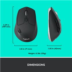 LOGITECH (M720 Triathlon) - Souris de jeu sans fil multipériphérique