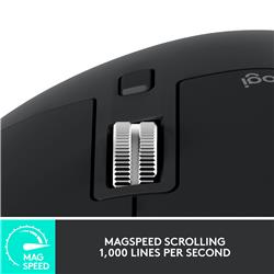 LOGITECH MX Master Droitier Souris ergonomique - black (910-006556)(Open Box)