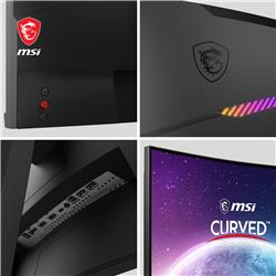 MSI MAG 31,5" WQHD incurvé Rapid VA 170 Hz 1 ms (GTG) Moniteur de jeu