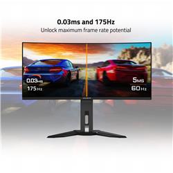 Moniteur de jeu GIGABYTE 34" WQHD QD-OLED incurve 175 Hz 0,03 ms (GTG)(Open Box)