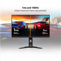 Gigabyte M27UA 27" UHD 3840x2160 SS IPS 160Hz 1ms MPRT moniteur de jeu(Open Box)