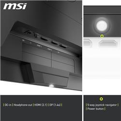 MSI MAG 273QP QD-OLED  27" WQHD 2560x1440 240Hz 0.03ms Moniteur de jeu(Open Box)