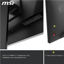 MSI 27 MAG 275po Dual Mode (UHD 180Hz ↔ FHD 360Hz) IPS de jeu Moniteur(Open Box)