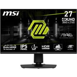 MSI 27 MAG 275po Dual Mode (UHD 180Hz ↔ FHD 360Hz) IPS de jeu Moniteur(Open Box)