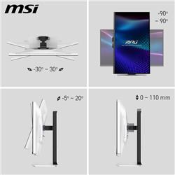 MSI 27 po 3840 x 2560 UHD 144hz/ FHD 288hz de jeuMoniteur(Open Box)