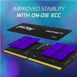 Kingston FURY Impact 32GB (2x16GB) DDR5 5600MHz CL40 1.10V SODIMM(Open Box)