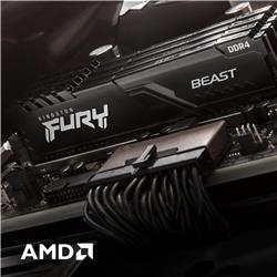 Kingston FURY Beast 32GB (2x16GB) DDR4 3600MHz CL18 UDIMM