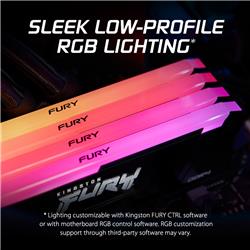 Kingston FURY Beast RGB 64GB (2x32GB) DDR4 3600MHz CL18 UDIMM