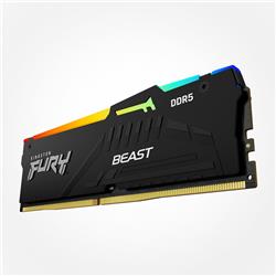 Kingston FURY Beast RGB 32GB (2x16GB) DDR5 6400MHz CL32 UDIMM