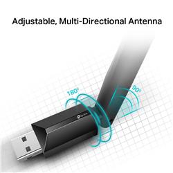 TP-Link (Archer T2U Plus) - Adaptateur USB sans fil bibande AC600(Open Box)