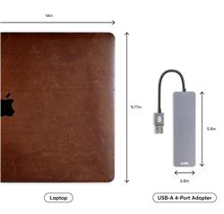 LOGIIX Concentrateur USB-A 3.0 à 4 ports