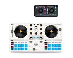 HERCULES DJControl Mix Ultra, Blanc(Open Box)