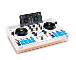 HERCULES DJControl Mix Ultra, Blanc(Open Box)